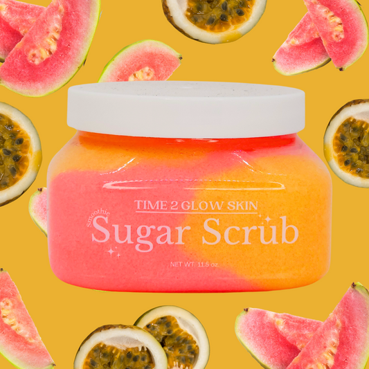 Guava Parcha Smoothie Sugar Scrub🩷🧡